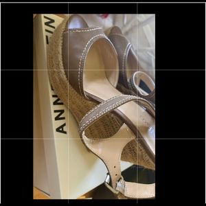 Nine & Co Platform sandals High heels Size 9 Like New